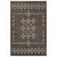 Dalyn Rug Company Sedona 4" Round Fudge Indoor/Outdoor Area Performance Rug, , large