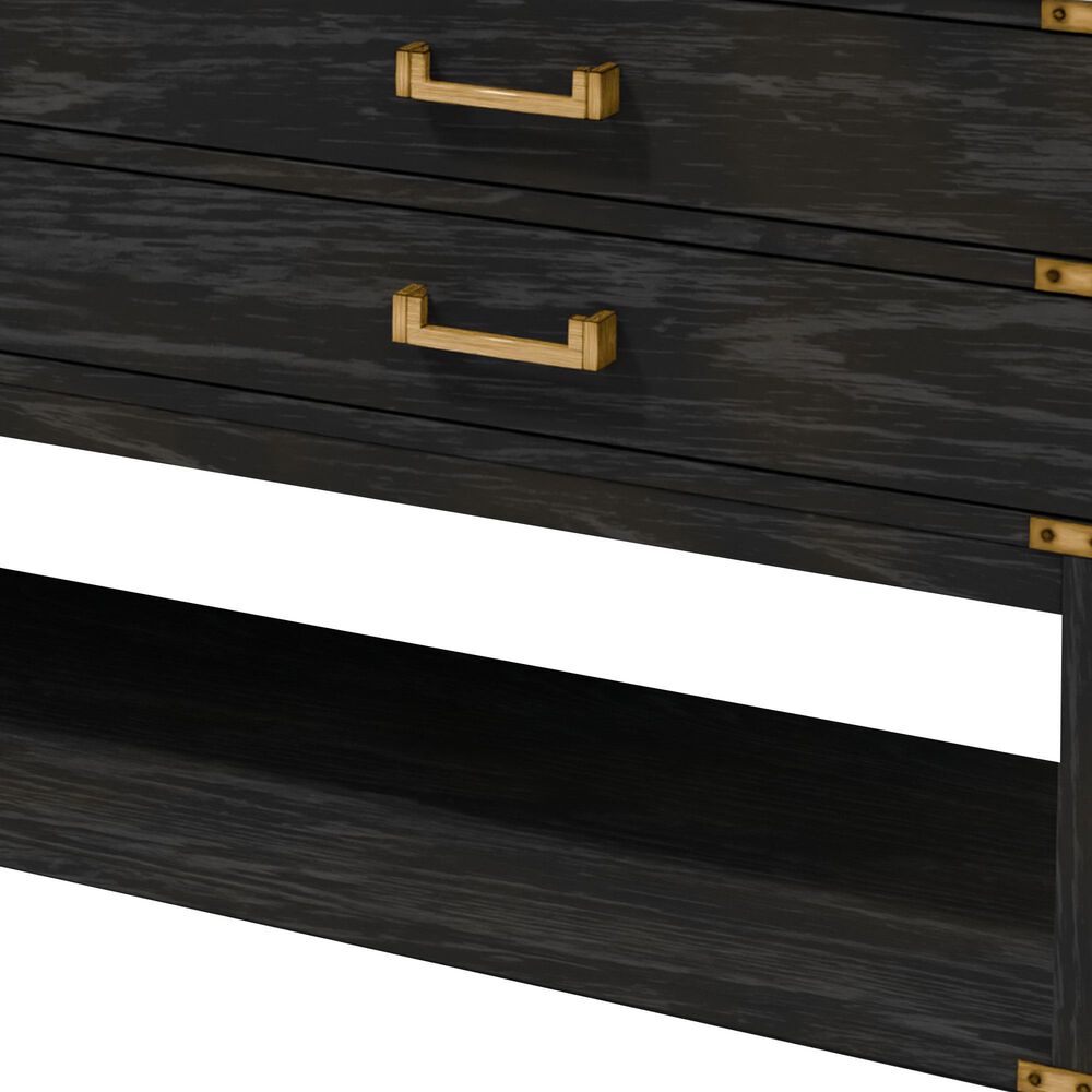 Lexora Home Norwalk 72" Double Bathroom Vanity in Black Oak with White Cultured Marble Top  and Rectangle Sink, , large