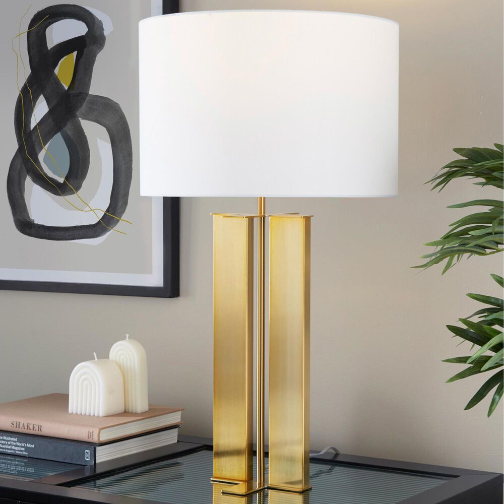 Grandview Gallery Cosmo Table Lamp in Antique Brass, , large