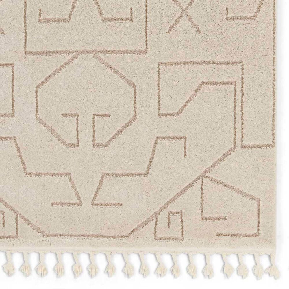 Jaipur Jaida Cree Gray Morn and Humus 7&#39;6&quot; x 10&#39; Area Rug, , large