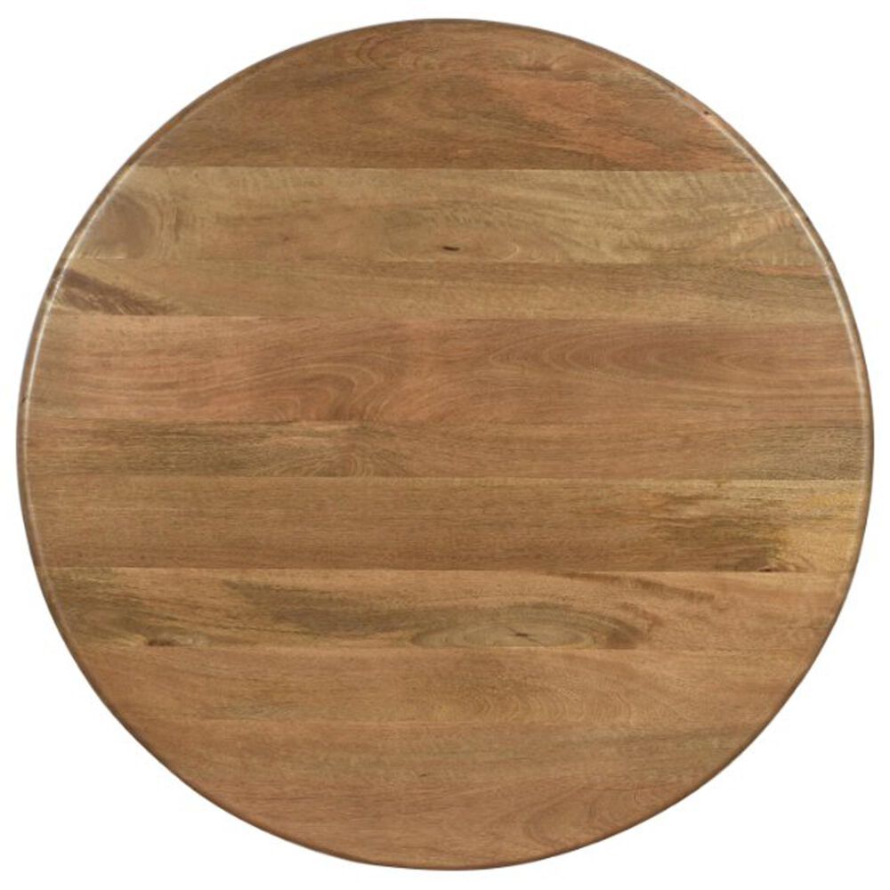 Waltham Brennan and Maddox 5-Piece Round Dining Set in Black and Golden Brown, , large