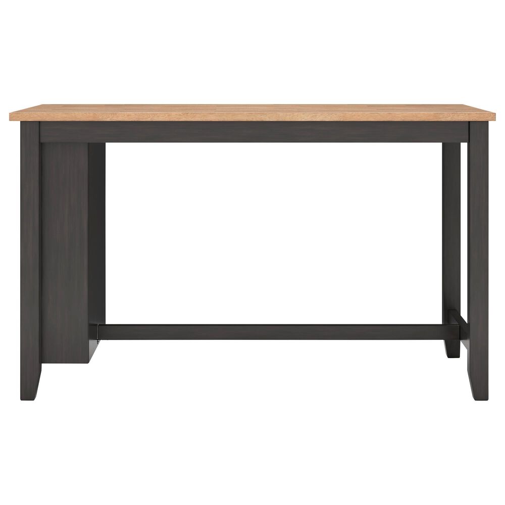 Ashley Gesthaven Counter Height Table in Light Natural and Dark Brown - Table Only, , large