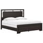 Ashley Covetown King Bed in Dark Brown, , large