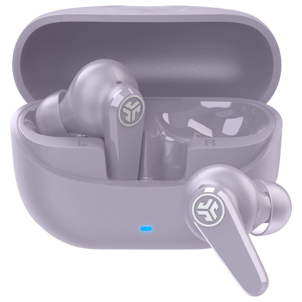 JLab Go Pods ANC True Wireless Earbuds in Lilac, , large