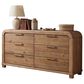 Urban Home Kione Queen Platform Bed with Dresser and Nightstand in Brown, , large