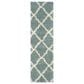 Safavieh Dallas Shag SGD257C-26 2"3" x 6" Seafoam/Ivory Runner, , large