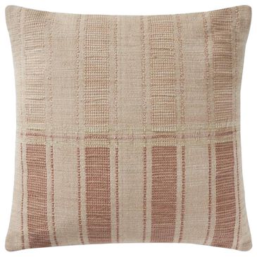 Loloi Marin 22" x 22" Pillow in Natural and Rust, , large