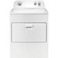 Whirlpool 3.9 Cu Ft Top Load Washer and 7 Cu Ft Front Load Gas Dryer in White, , large