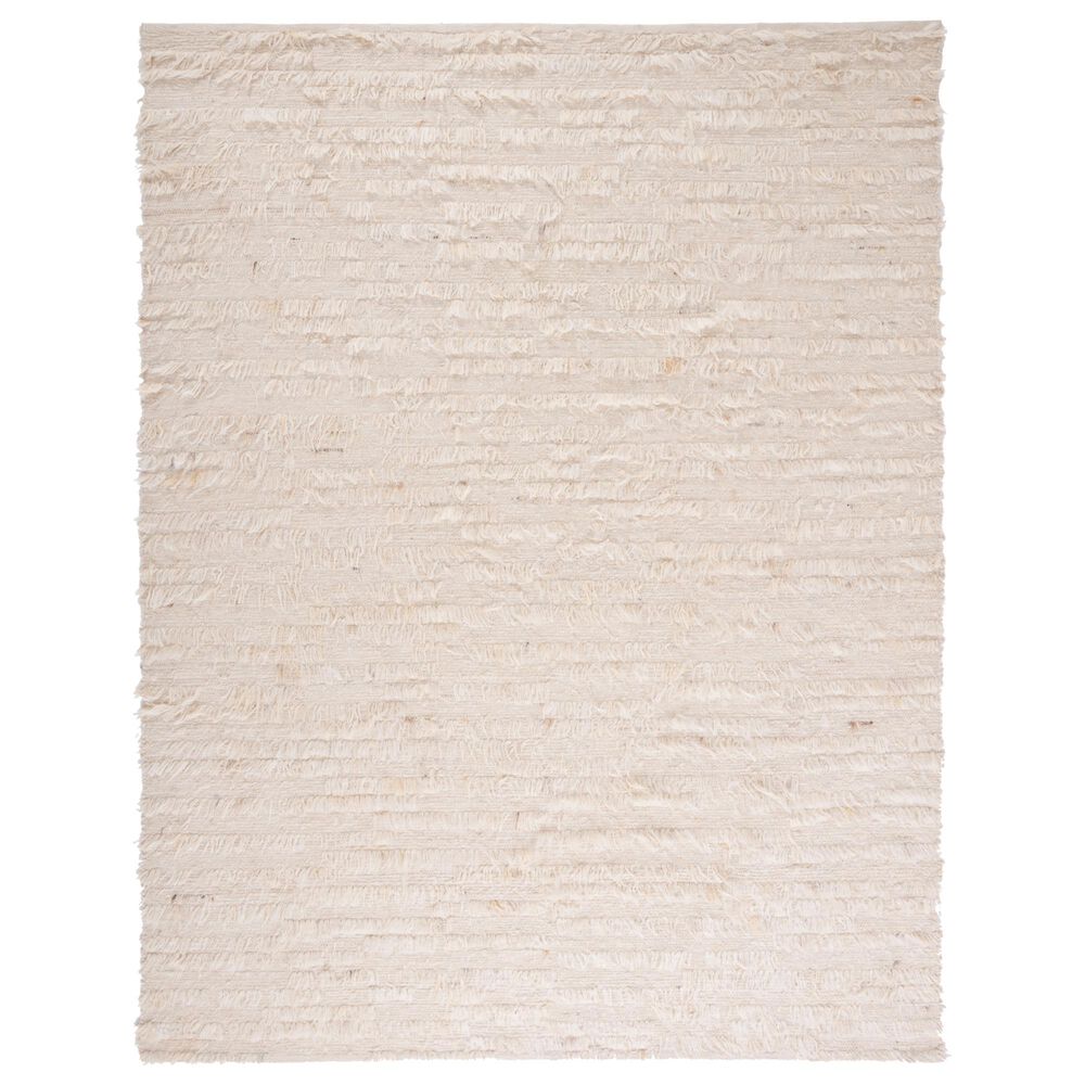Safavieh Natura NAT322A 9" x 12" Ivory Area Rug, , large