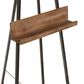 Maple and Jade Large Adjustable Display Easel with Wood Tray in Matte Black and Natural, , large