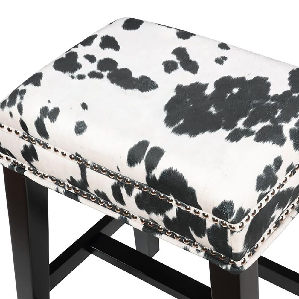 Linden Boulevard Wyatt Counter Stool in Black, , large