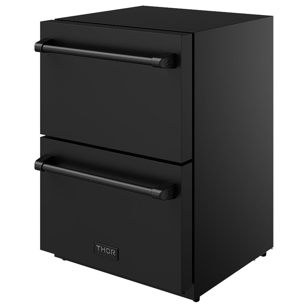 Thor Kitchen Gordon Ramsay 24" Undercounter Freezer in Black, , large