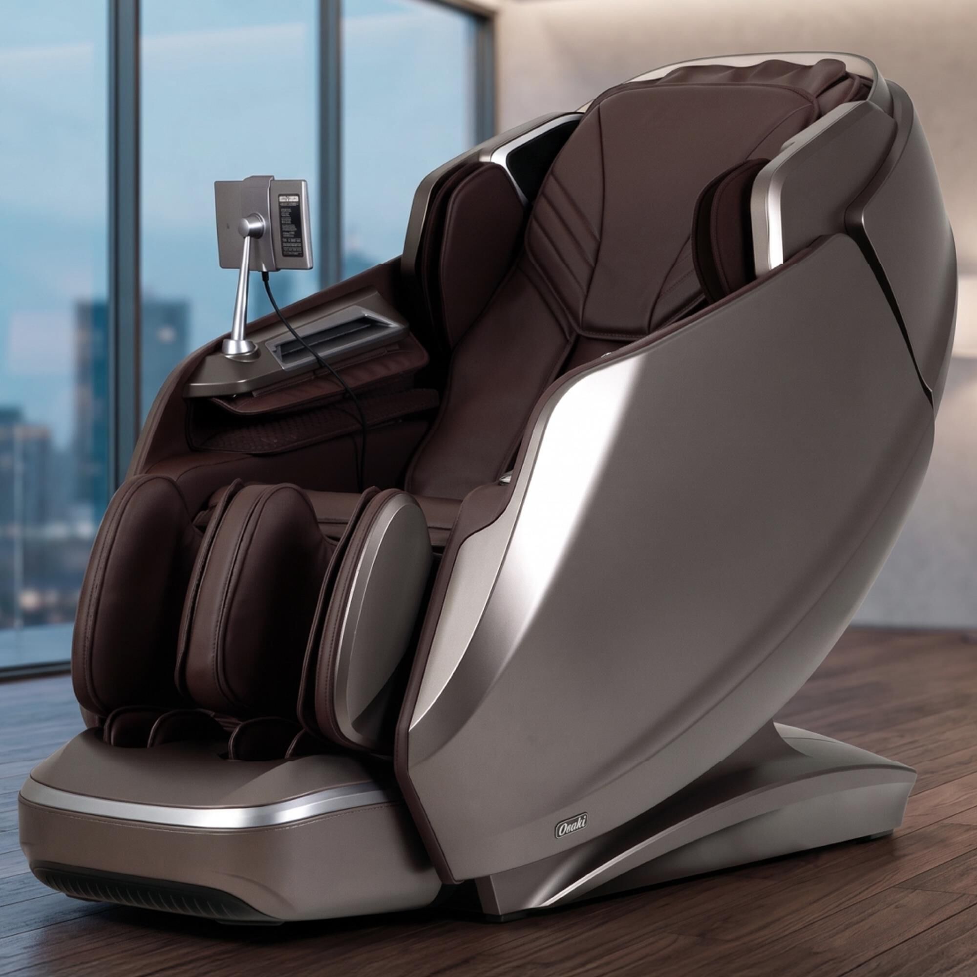 Osaki Avalon Platinum 4D Luxury Massage Chair in Brown