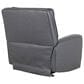 Oxford Furniture Zero Gravity Power Reclining Console Sofa with Power Headrests in Ajax Indigo, , large