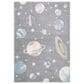 Safavieh Carousel 10" x 14" Grey and Lavender Kids Area Rug, , large