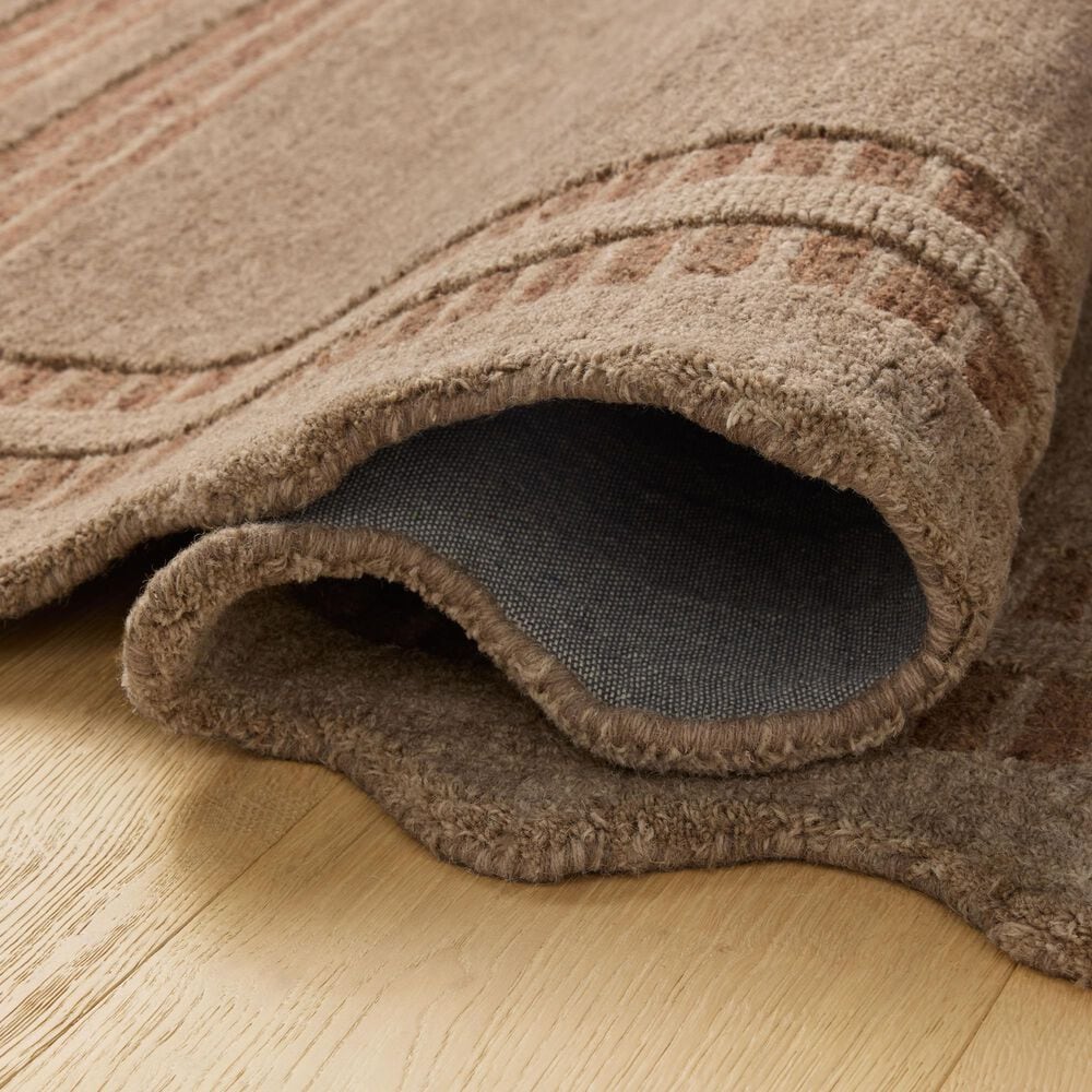 Loloi II Scottie 3&#39; x 7&#39;6&quot; Mocha and Clay Area Rug, , large