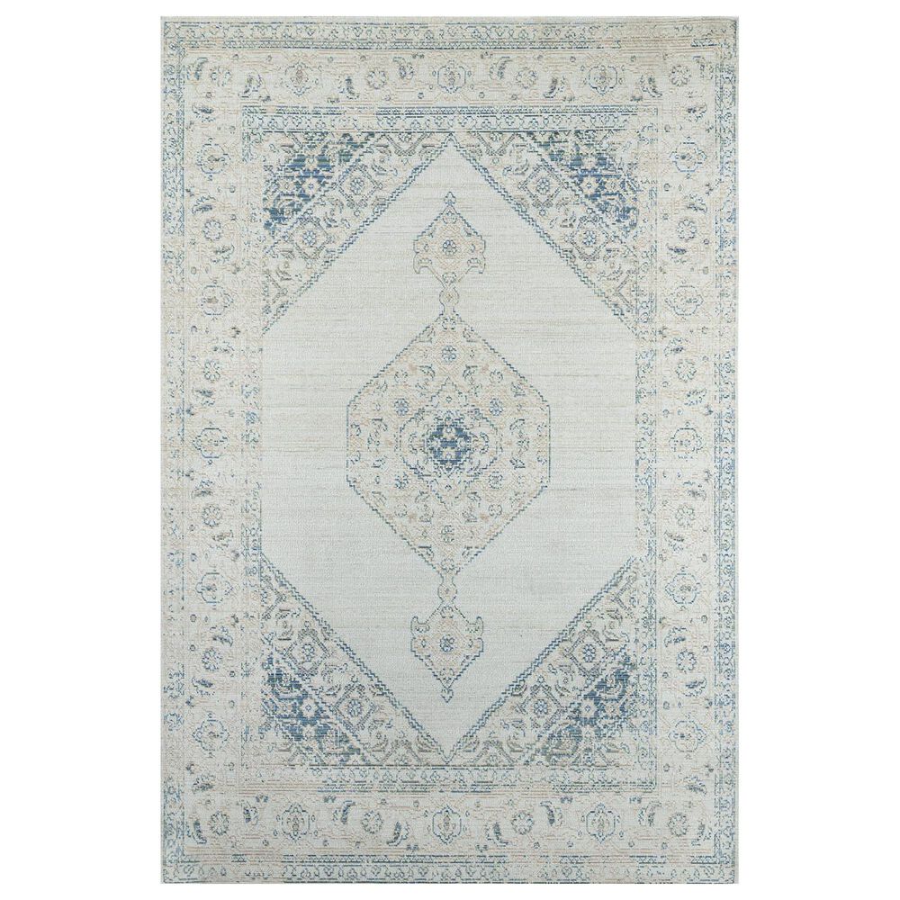 Momeni Isabella ISA-10 2" x 3" Blue Area Rug, , large