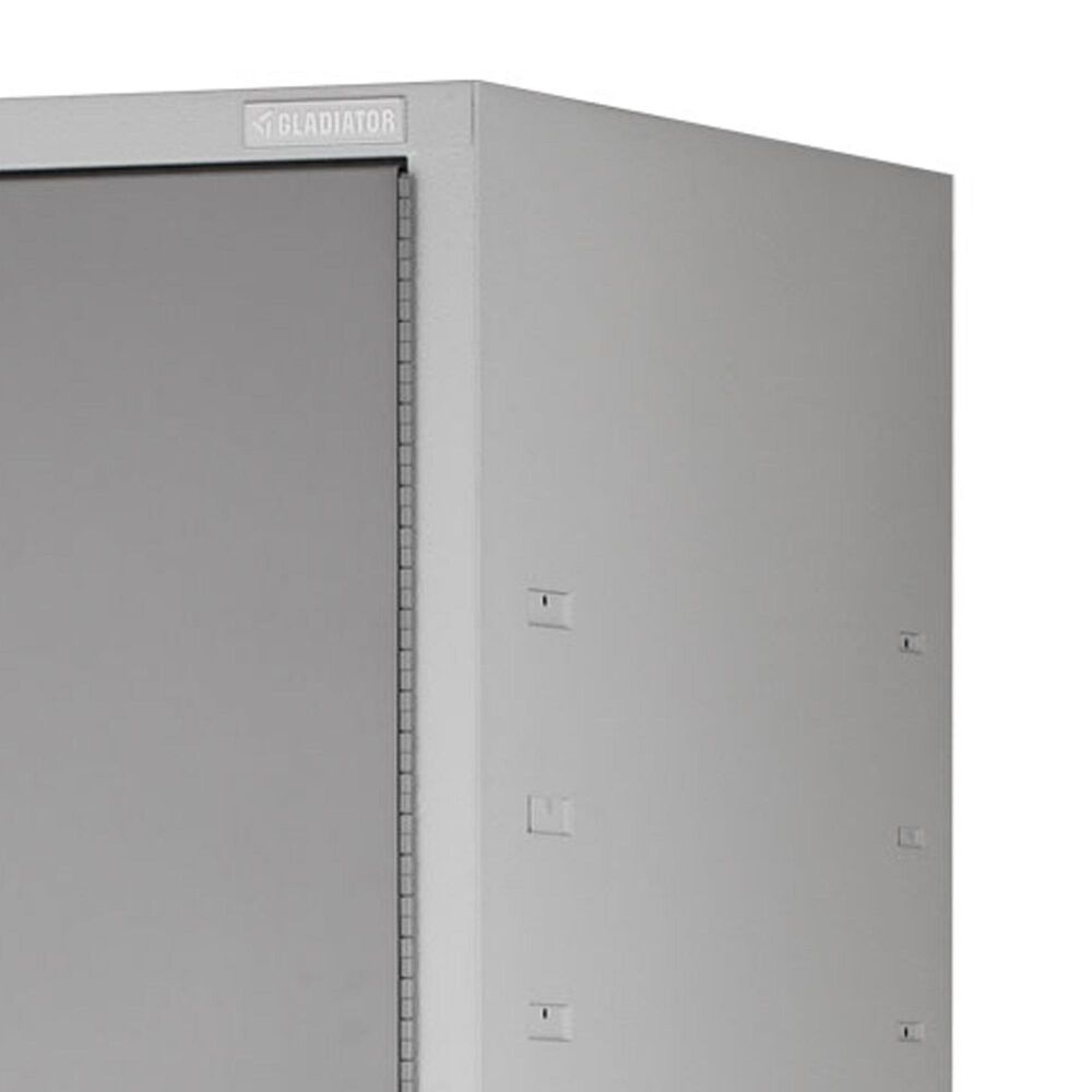 Gladiator Premier Pre-Assembled 84&quot; Cabinet in Hammered White and Gray Slate, , large
