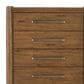 Riverside Furniture Henderson 5 Drawer Chest in Toasted Pecan, , large