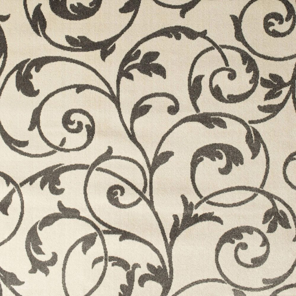 Central Oriental Terrace Tropic Macala 2&#39;6&quot; x 7&#39;3&quot; Snow and Stone Runner, , large