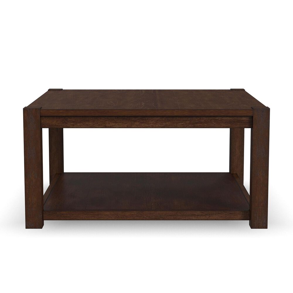 Flexsteel Boulder Coffee Table in Brown, , large