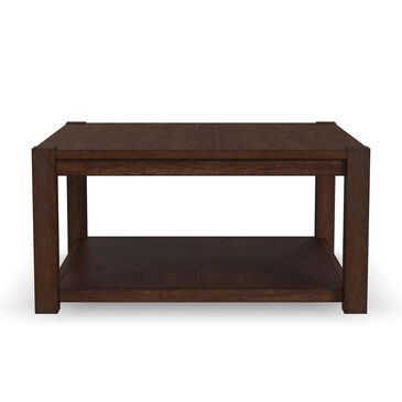 Flexsteel Boulder Coffee Table in Brown, , large