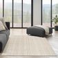 Nourison Andes AND03 6" x 9" Ivory and Grey Area Rug, , large