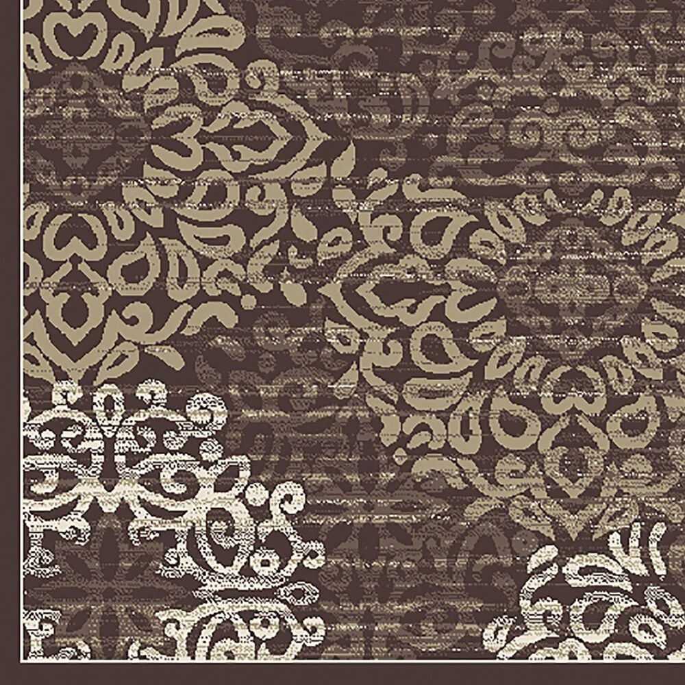 Radici USA Pisa 3471 Brown 5'3" x 7'3" Area Rug, , large