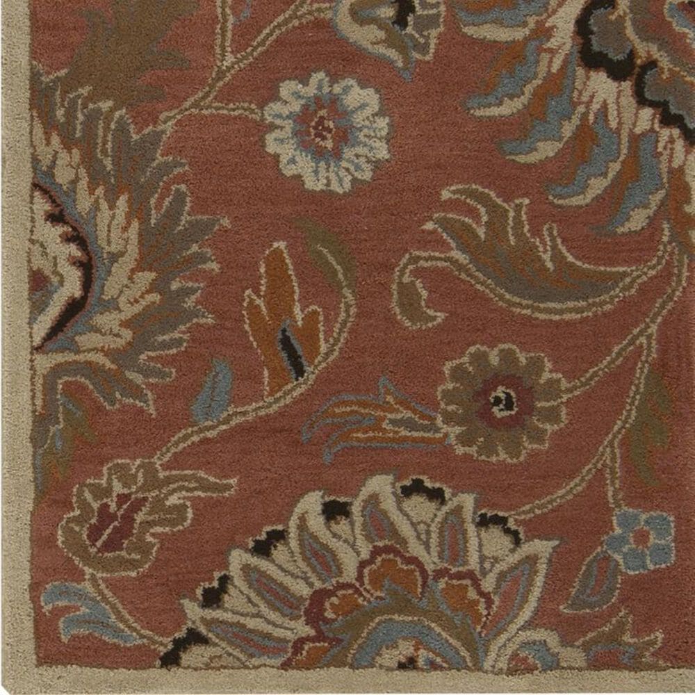 Surya Caesar CAE-1107 5&#39; x 8&#39; Orange, Khaki and Denim Area Rug, , large