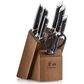 Cangshan Helena 8-Piece Knife Block Set in Black, , large