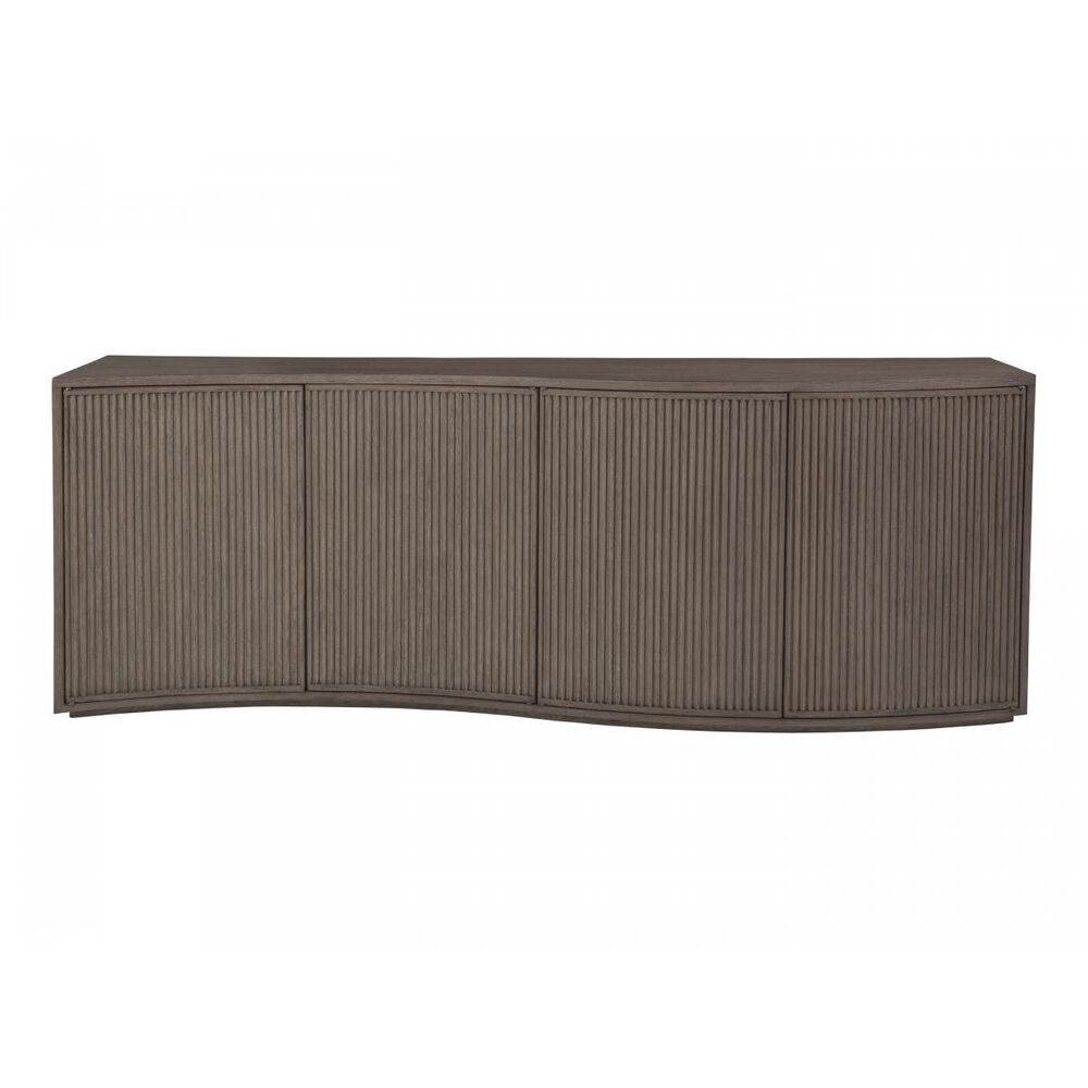 Artistica Metal Mavericks Media Console in Cappuccino Gray Oak, , large