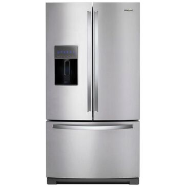 Whirlpool 27 Cu. Ft. 36" Wide French Door Refrigerator in Stainless Steel, , large