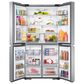 Samsung 22.9 Cu. Ft. 4-Door Flex French Door Refrigerator with AutoFill Water Pitcher in Stainless Steel, , large