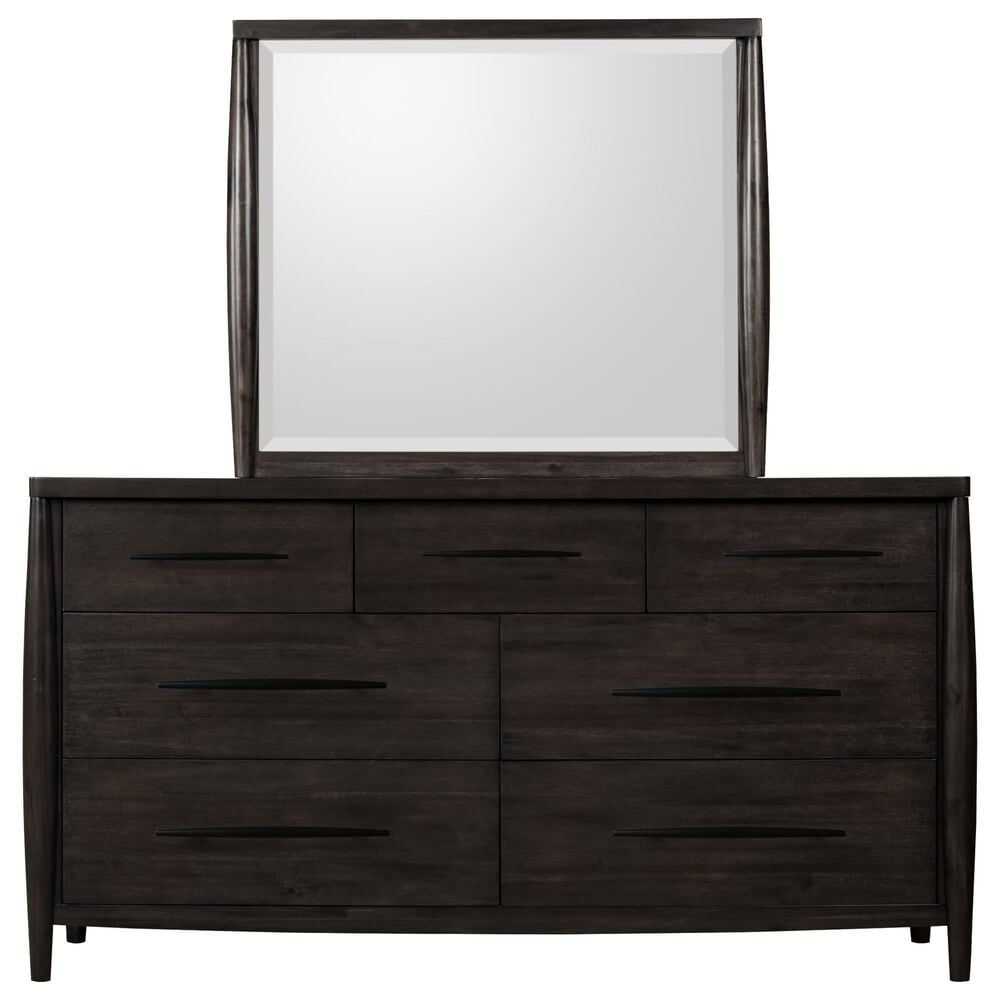 Urban Home Koko 5-Piece Queen Upholstered Bedroom Set in Minx, , large
