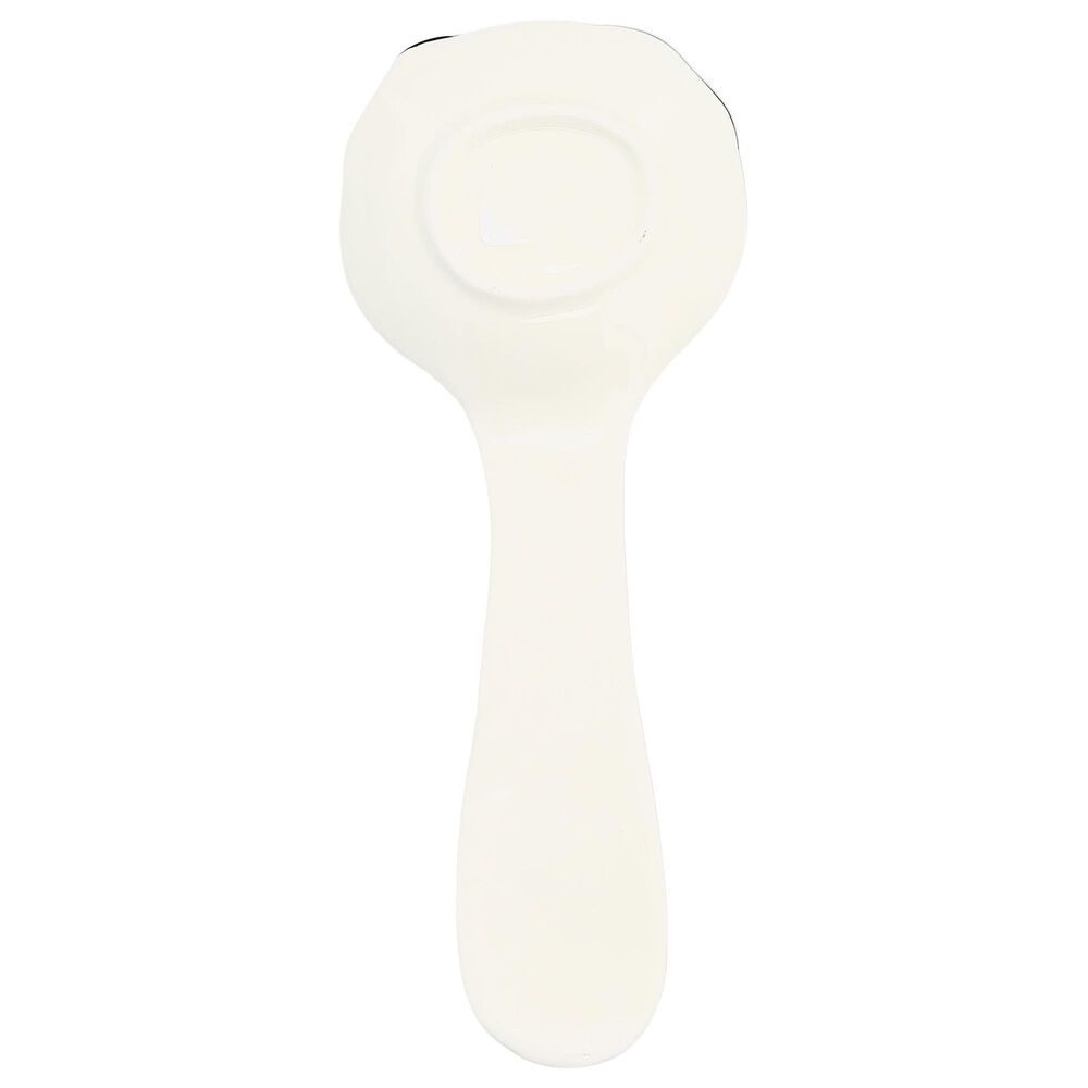Pavilion Dog Licked The Spoon 10&quot; Spoon Rest in White, , large