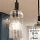 Hunter Beverly Glen Jasmine Roth 1-Light Mini Pendant in Matte Black, , large
