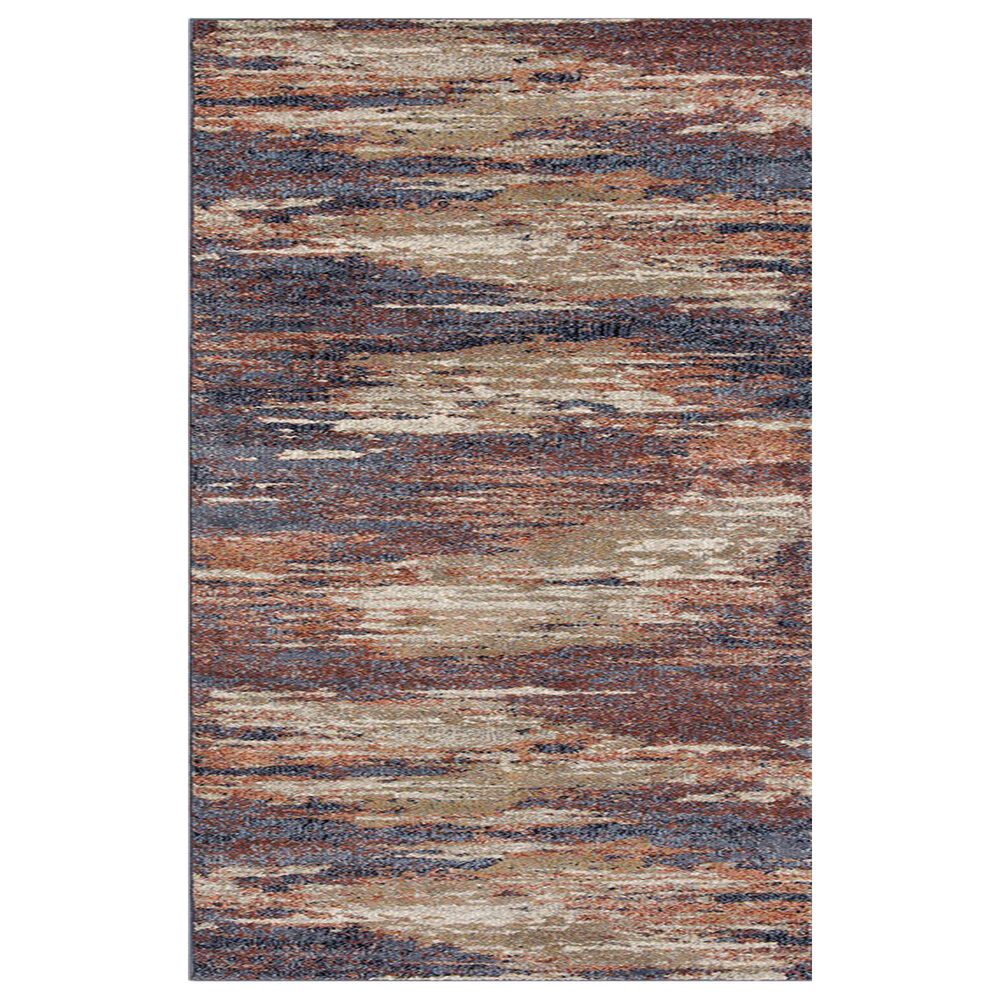 Amer Rugs Jordan 7"10" x 10"2" Rust Area Rug, , large