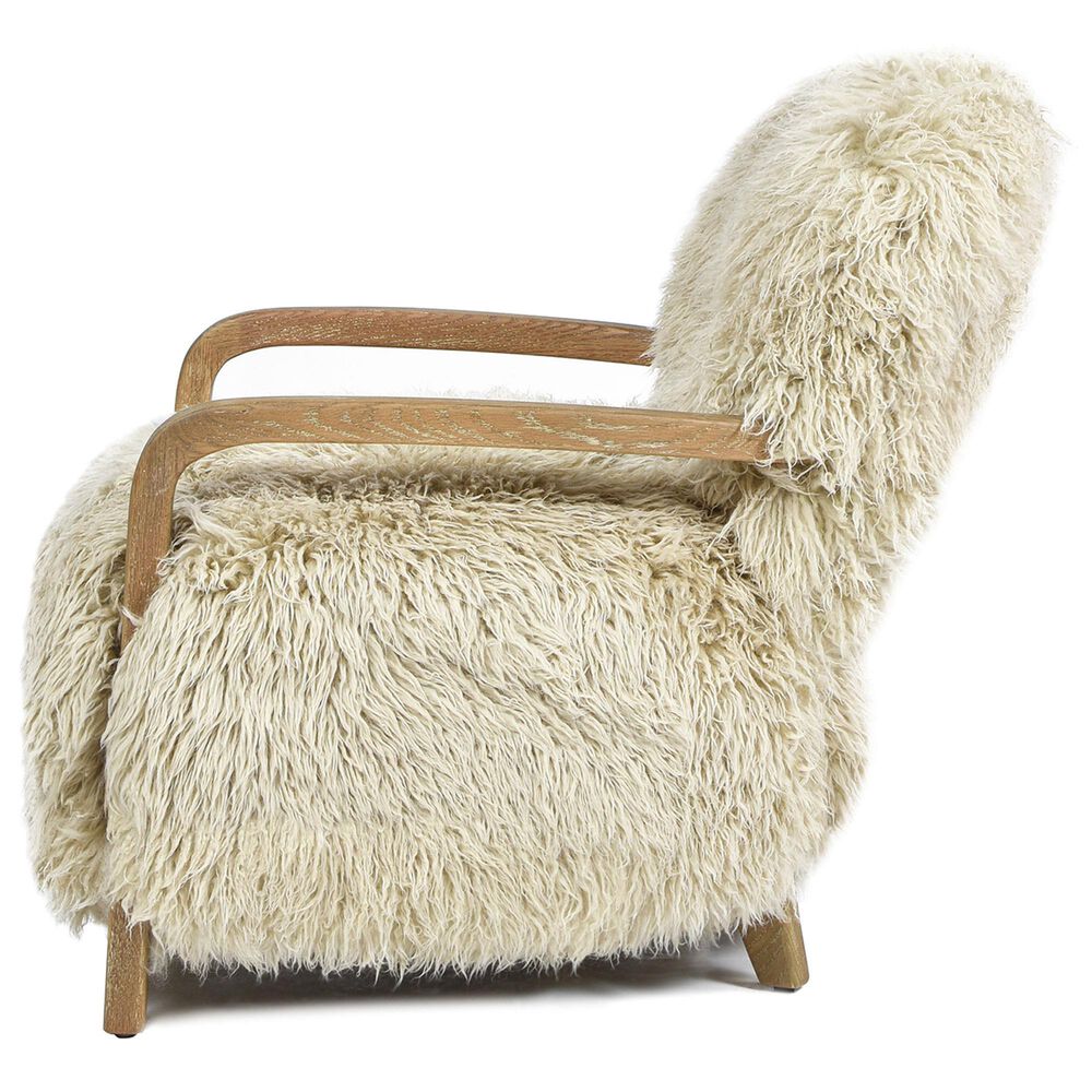 Jennifer Taylor Home Enchante Accent Chair in Taupe Beige, , large