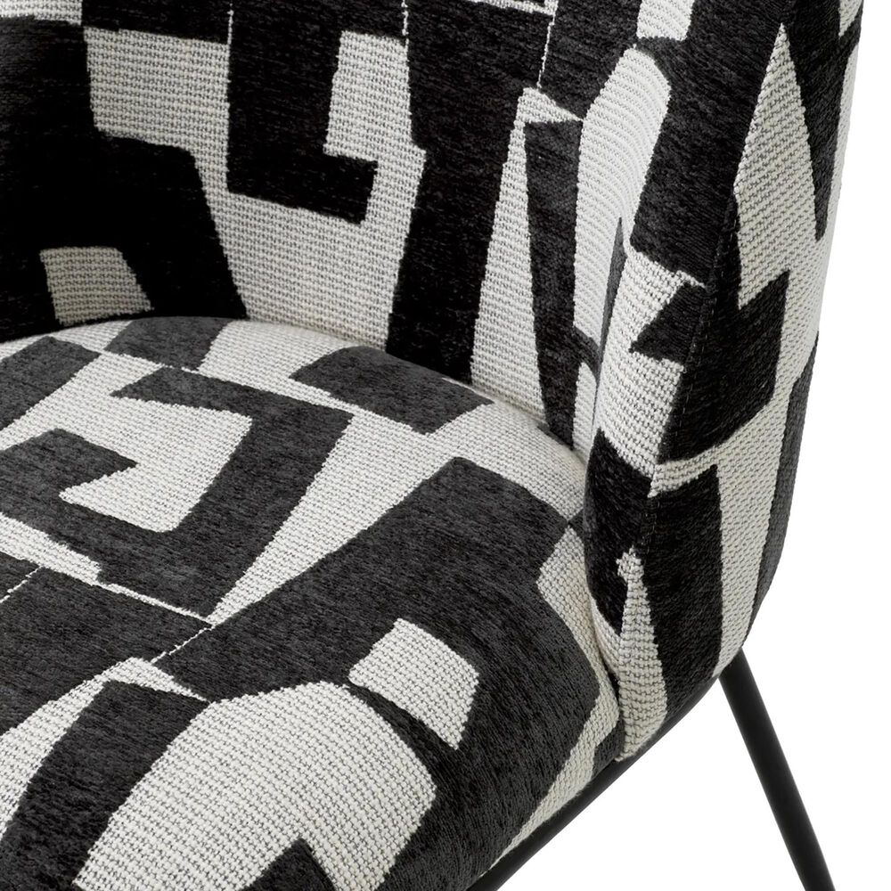 Eichholtz Caleb Side Chair in Black, , large