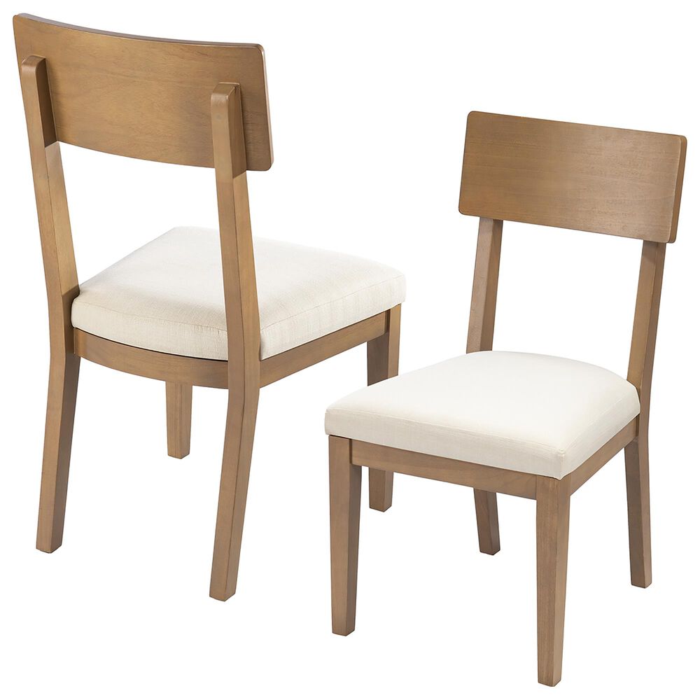 Southern Enterprises Hambleden Dining Chair in Natural (Set of 2), , large