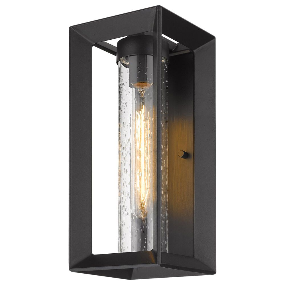 Golden Lighting Smyth Outdoor Wall Sconce in Natural Black, , large