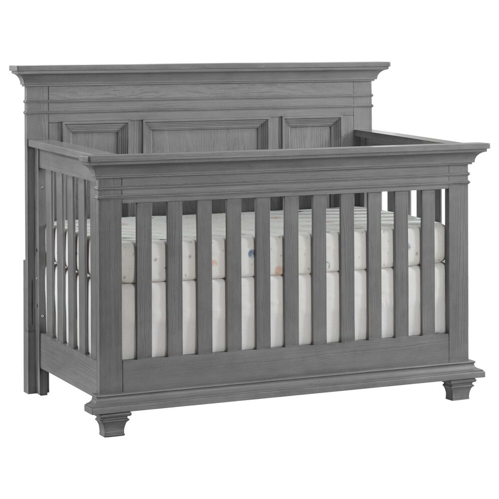 Oxford Baby Weston 4-In-1 Convertible Crib in Dusk Gray, , large