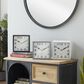 Maple and Jade Square Traditional Table Clock in Multicolor (Set of 3), , large