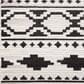 Surya Moroccan Shag MCS-2305 5"3" x 7"3" Black and White Area Rug, , large