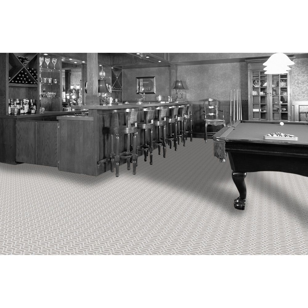 Milliken Brand Code Ornamental Essentials Carpet in Morning Fog, , large