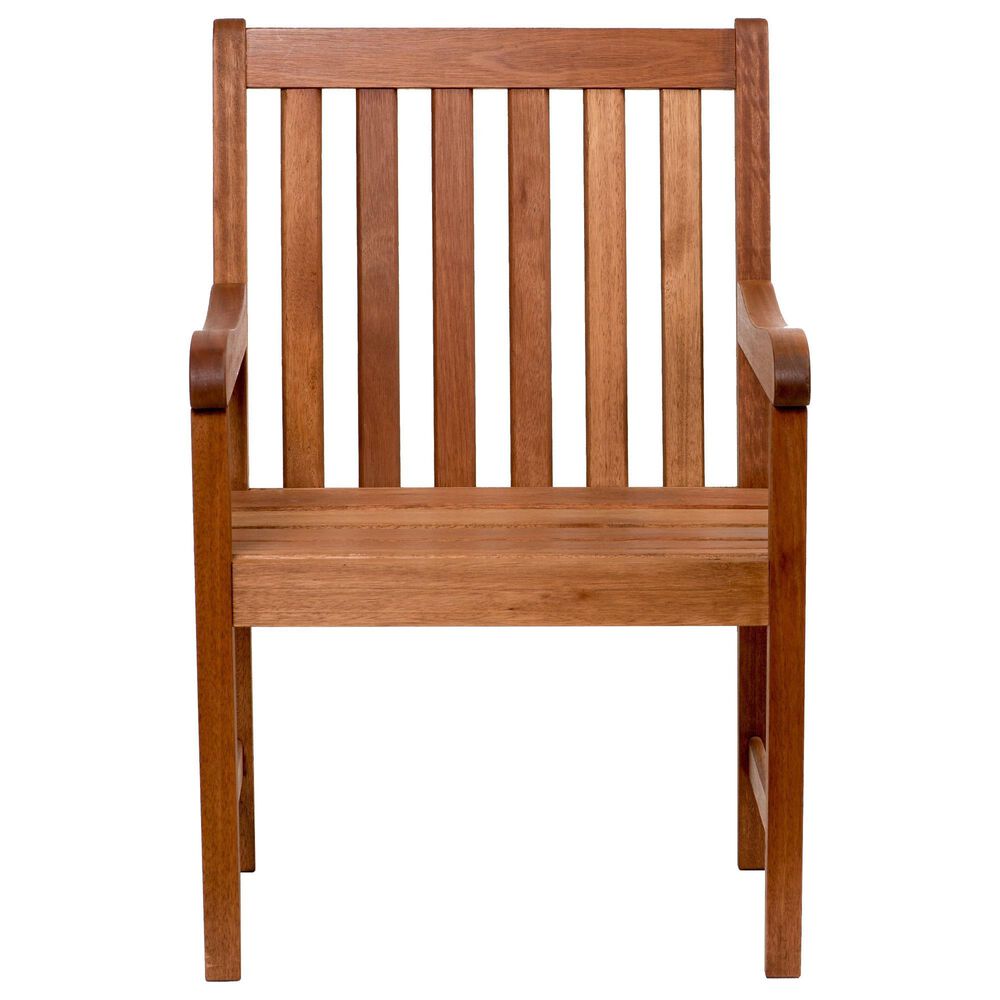 International Home Miami Sapo 9-Piece Rectangular Patio Dining Set in Brown, , large