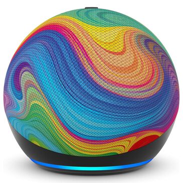 Amazon Echo Dot Kids 5th Gen Smart Speaker in Rainbow Swirl, , large