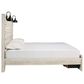 Ashley Cambeck King Storage Bed in Whitewash with Lighting, , large