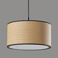 Adesso Harvest 1-Light Large Drum Pendant in Black, , large