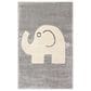 Safavieh Carousel CRK165 4" x 6" Grey and Ivory Kids  Area  Rug, , large